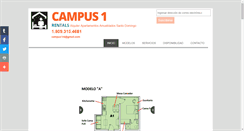 Desktop Screenshot of campus1.com.do